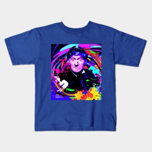 swirl 3rd Doctor Kids T-Shirt